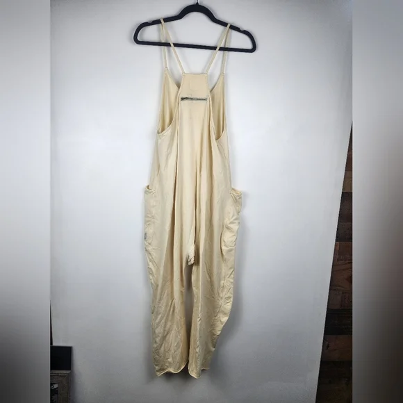 Free People Movement Hot Shot Onsie Light Yellow Size Small - Picture 2 of 5